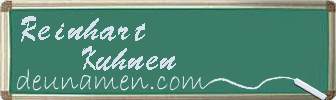 Reinhart Kuhnen Visitenkarte